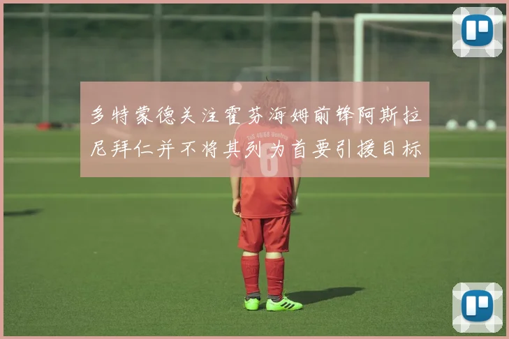 多特蒙德关注霍芬海姆前锋阿斯拉尼拜仁并不将其列为首要引援目标